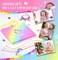 Girls Charm Bracelet Making Kit - Kids Unicorn Jewelry Supplies Make Set DIY Art Craft Set Birthday Gifts for 3 4 5 6 7 8 Year Old Girl Toys Age 6-8